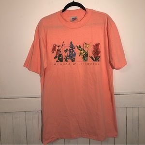 Mt. Hood Flowers vacation T-shirt